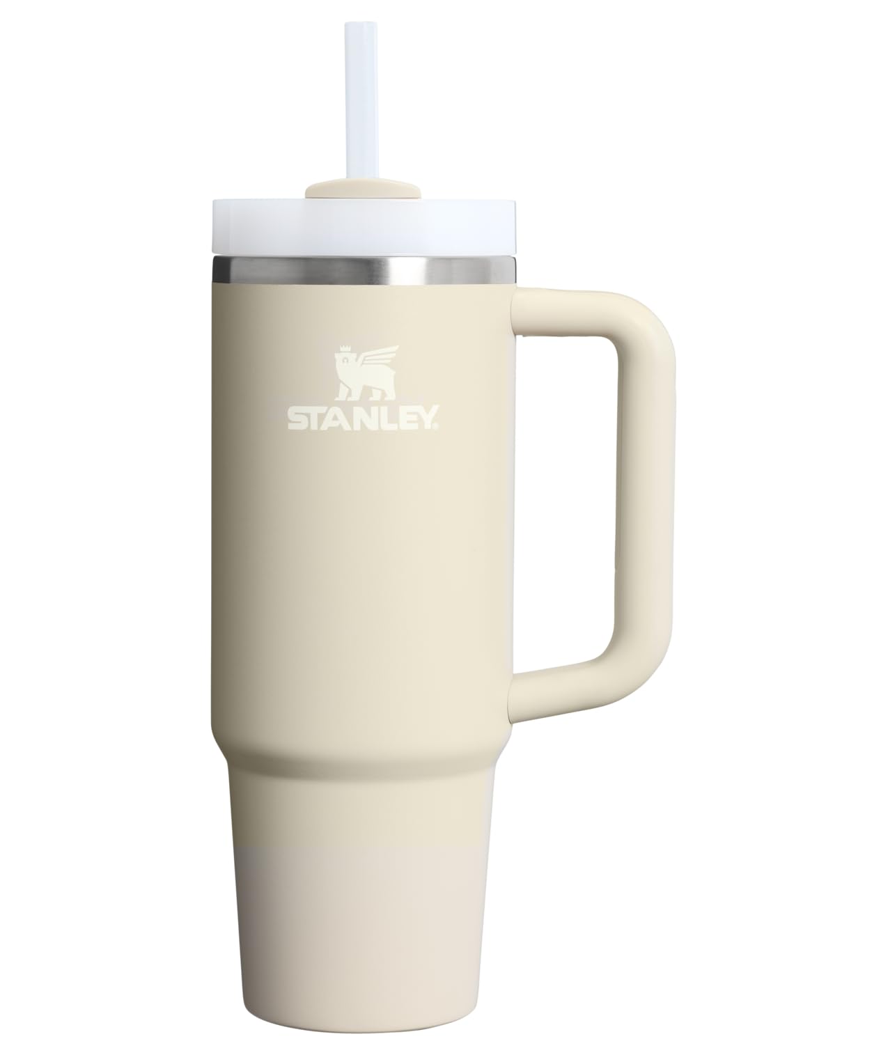 STANLEY Quencher H2.0 Tumbler with Handle and Straw 40 oz | Flowstate 3-Position Lid | Cup Holder Compatible for Travel | Insulated Stainless Steel Cup | BPA-Free | Peony