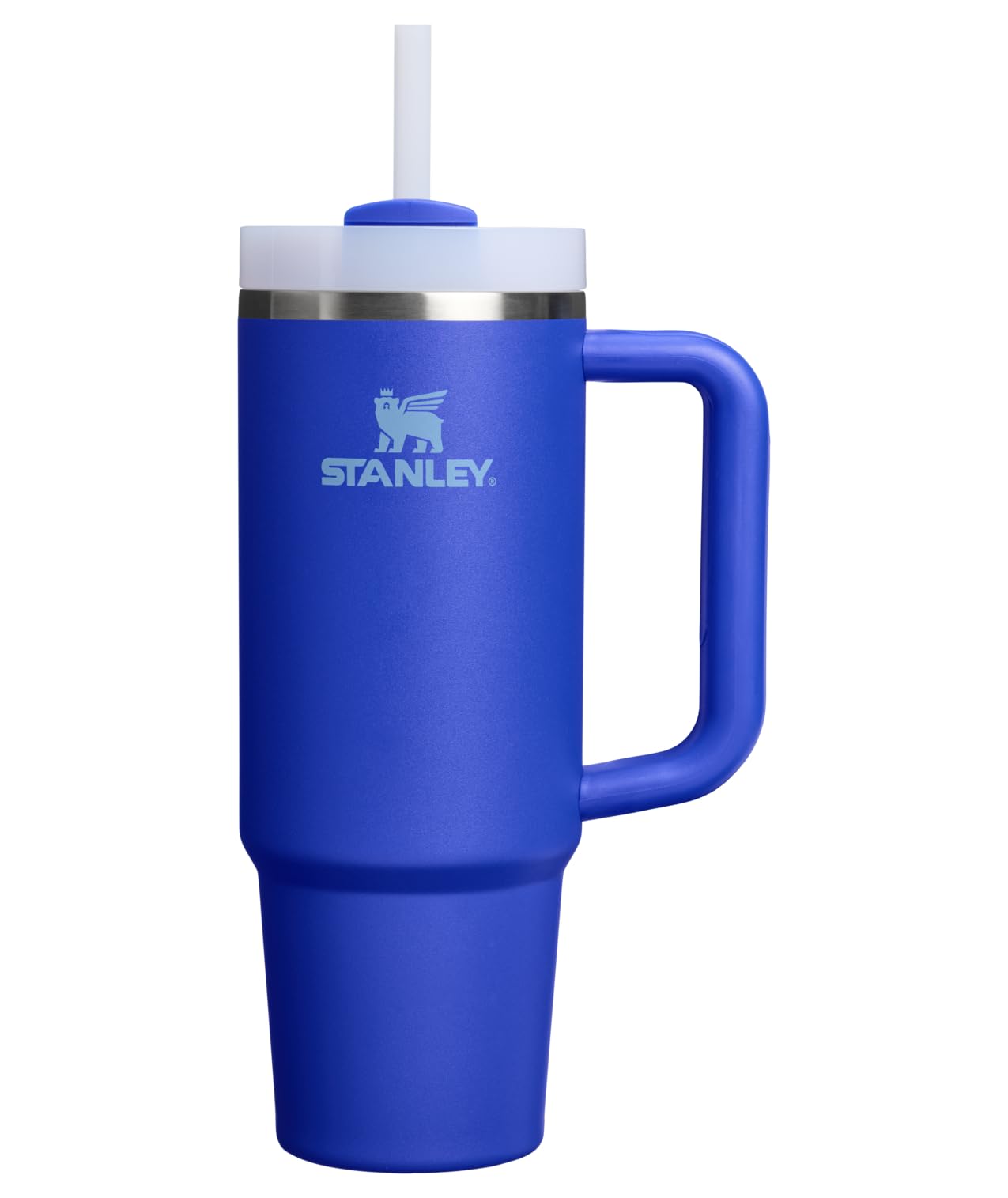 STANLEY Quencher H2.0 Tumbler with Handle and Straw 40 oz | Flowstate 3-Position Lid | Cup Holder Compatible for Travel | Insulated Stainless Steel Cup | BPA-Free | Peony
