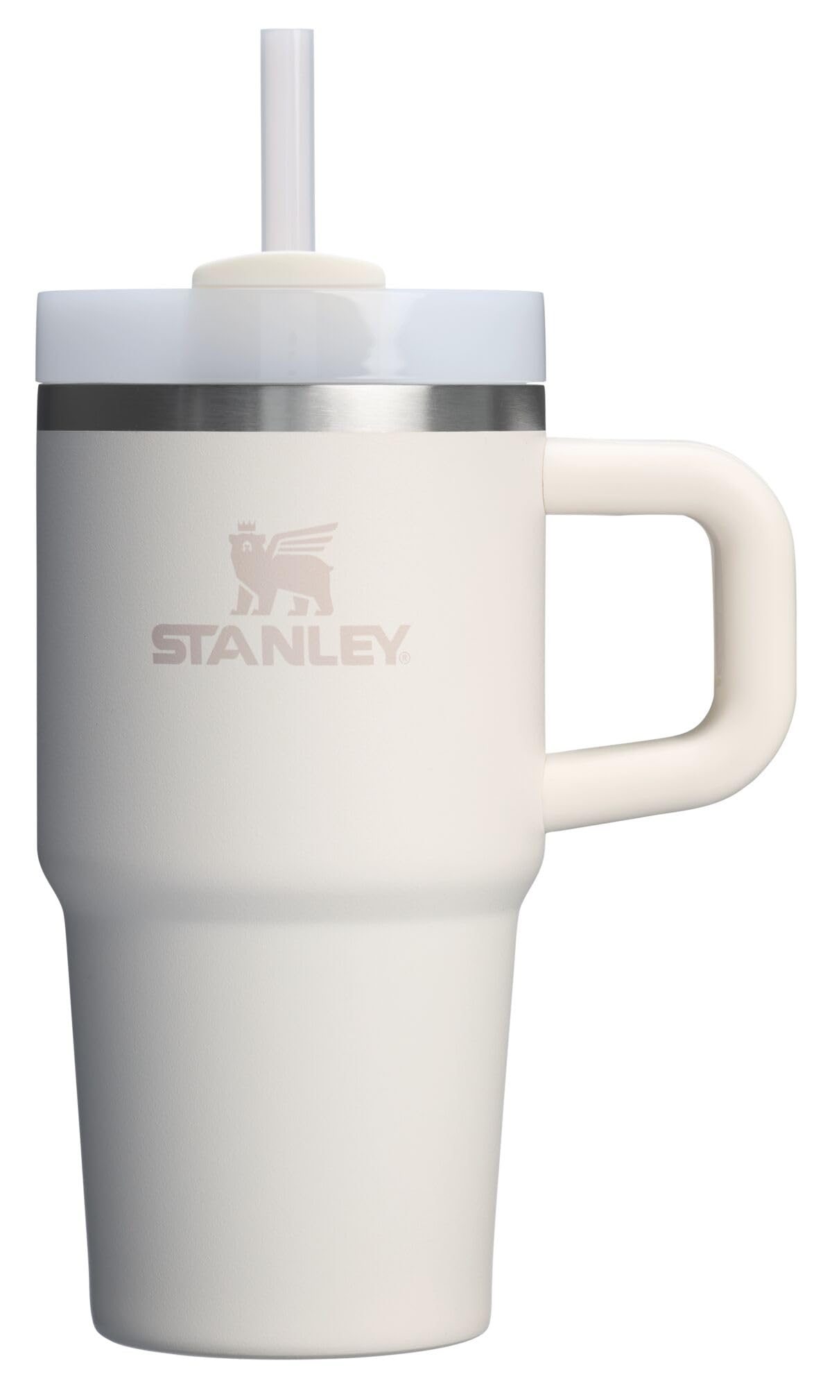 STANLEY Quencher H2.0 Tumbler with Handle and Straw 40 oz | Flowstate 3-Position Lid | Cup Holder Compatible for Travel | Insulated Stainless Steel Cup | BPA-Free | Peony