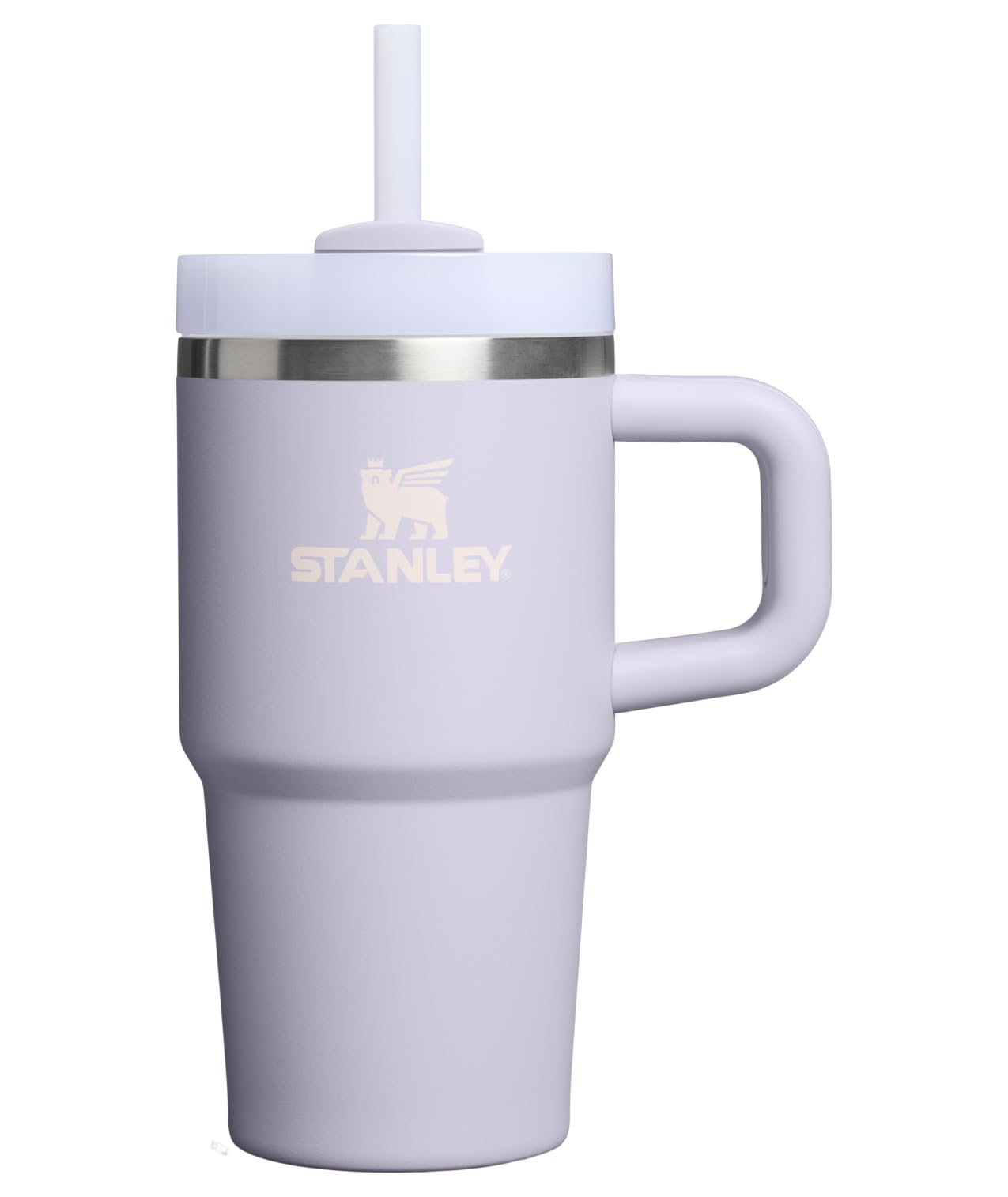 STANLEY Quencher H2.0 Tumbler with Handle and Straw 40 oz | Flowstate 3-Position Lid | Cup Holder Compatible for Travel | Insulated Stainless Steel Cup | BPA-Free | Peony