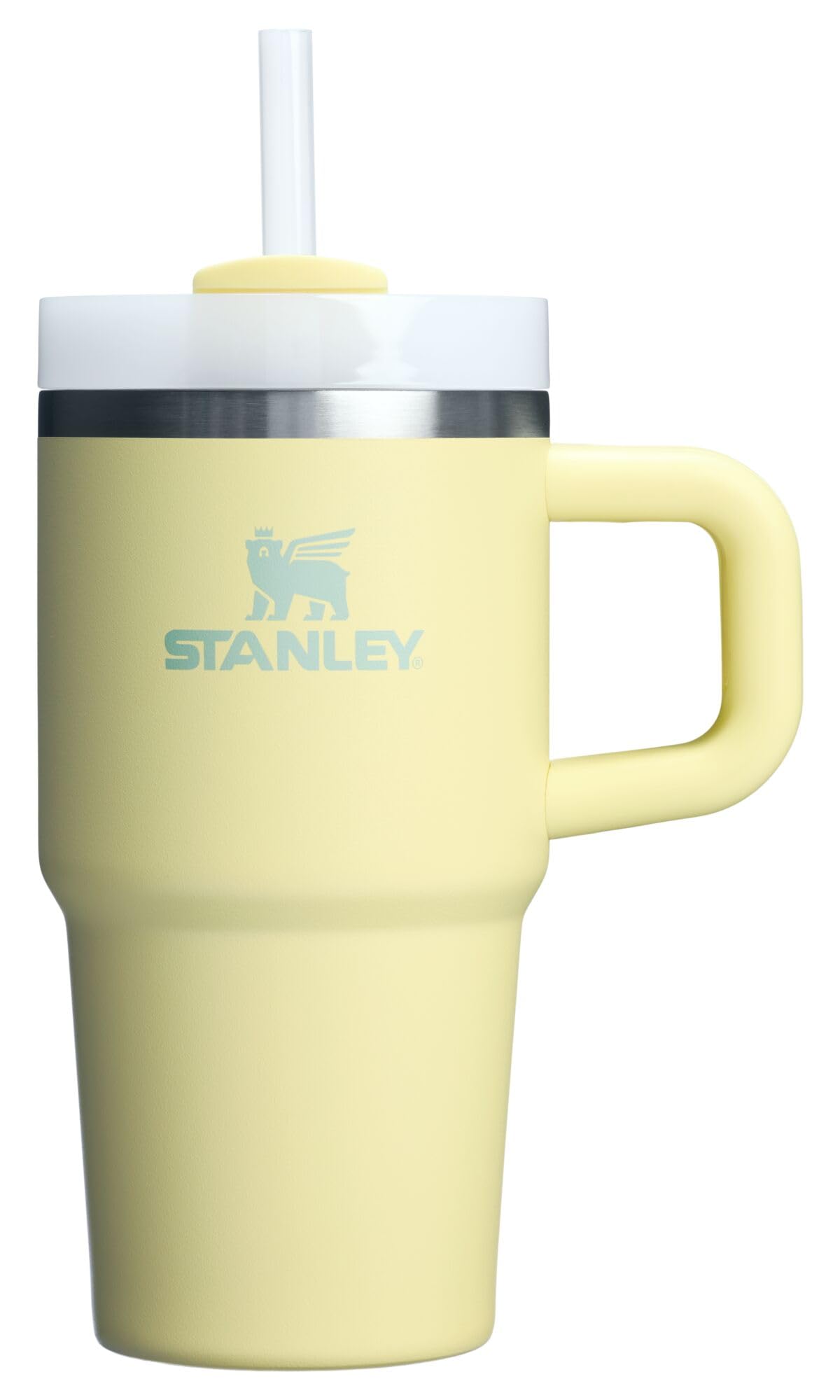 STANLEY Quencher H2.0 Tumbler with Handle and Straw 40 oz | Flowstate 3-Position Lid | Cup Holder Compatible for Travel | Insulated Stainless Steel Cup | BPA-Free | Peony