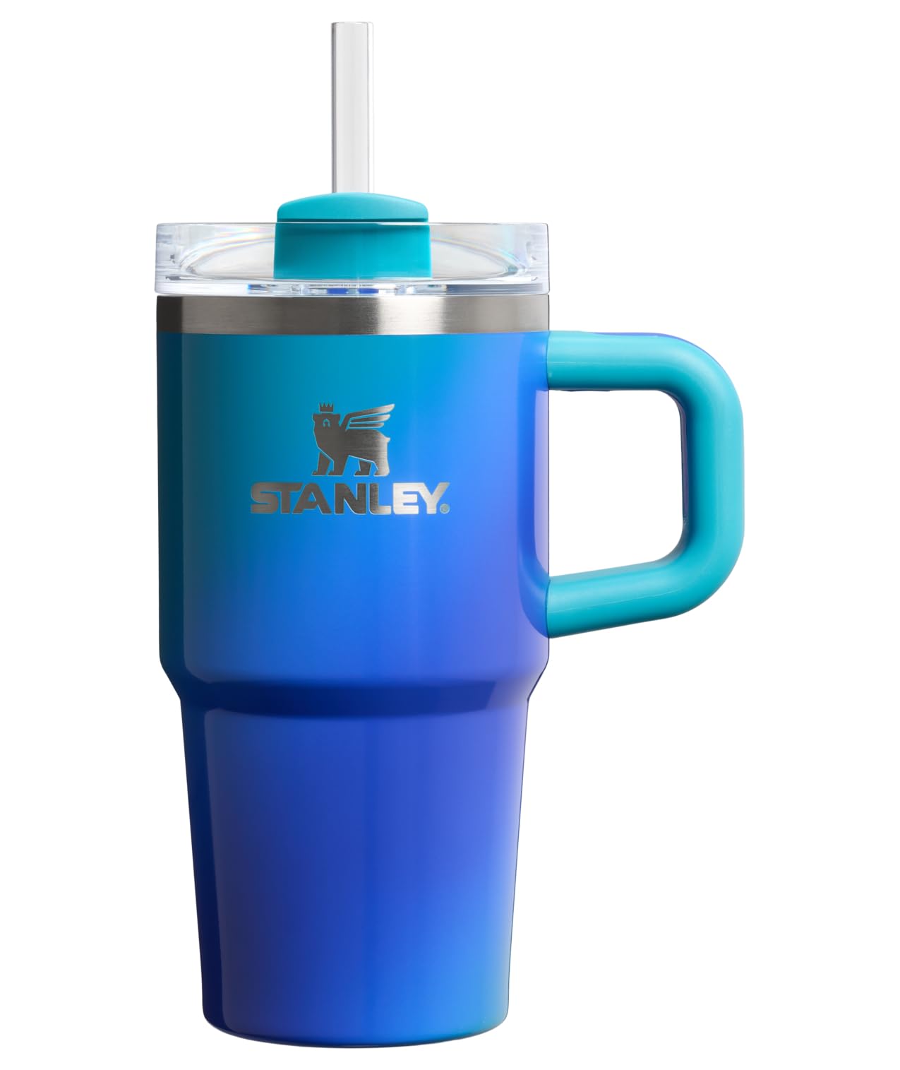 STANLEY Quencher H2.0 Tumbler with Handle and Straw 40 oz | Flowstate 3-Position Lid | Cup Holder Compatible for Travel | Insulated Stainless Steel Cup | BPA-Free | Peony