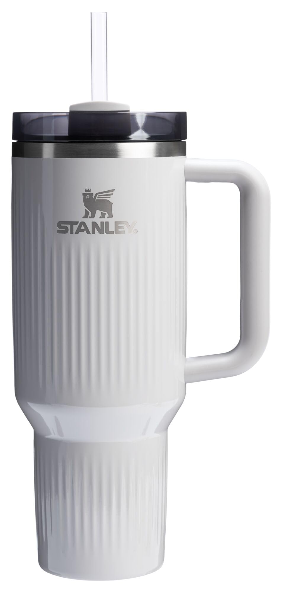 STANLEY Quencher H2.0 Tumbler with Handle and Straw 40 oz | Flowstate 3-Position Lid | Cup Holder Compatible for Travel | Insulated Stainless Steel Cup | BPA-Free | Peony