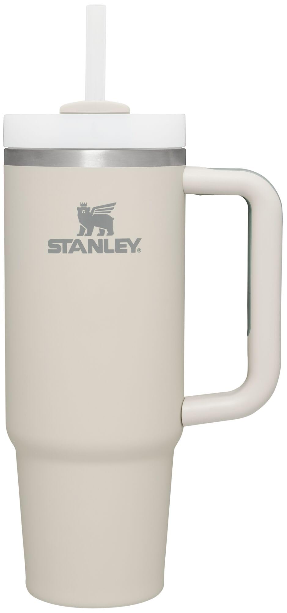 STANLEY Quencher H2.0 Tumbler with Handle and Straw 40 oz | Flowstate 3-Position Lid | Cup Holder Compatible for Travel | Insulated Stainless Steel Cup | BPA-Free | Peony