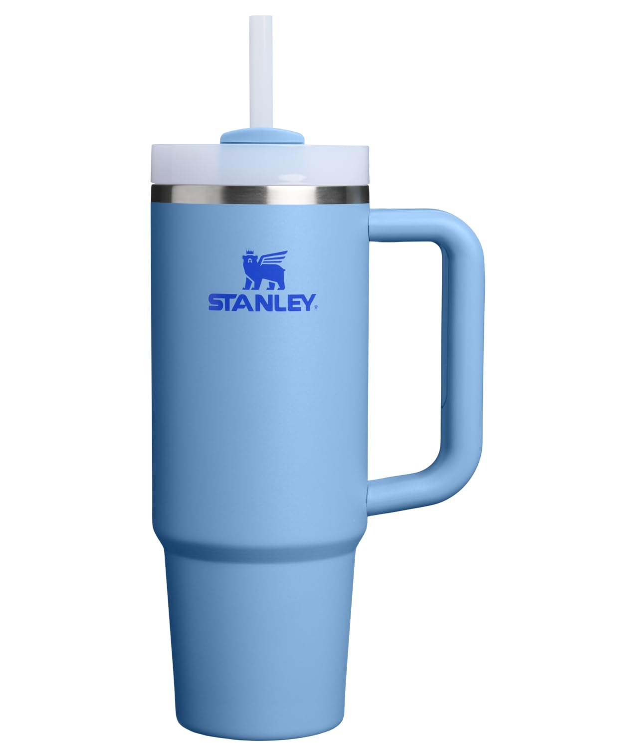 STANLEY Quencher H2.0 Tumbler with Handle and Straw 40 oz | Flowstate 3-Position Lid | Cup Holder Compatible for Travel | Insulated Stainless Steel Cup | BPA-Free | Peony