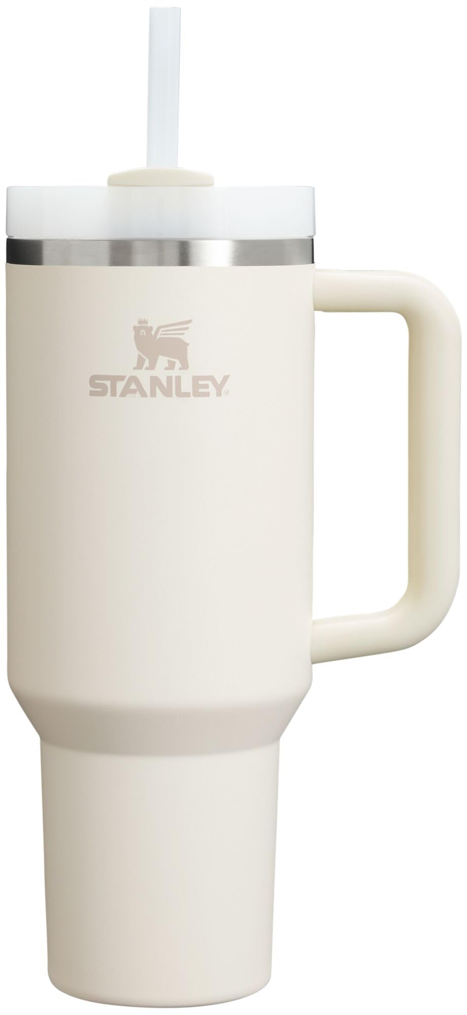 STANLEY Quencher H2.0 Tumbler with Handle and Straw 40 oz | Flowstate 3-Position Lid | Cup Holder Compatible for Travel | Insulated Stainless Steel Cup | BPA-Free | Peony