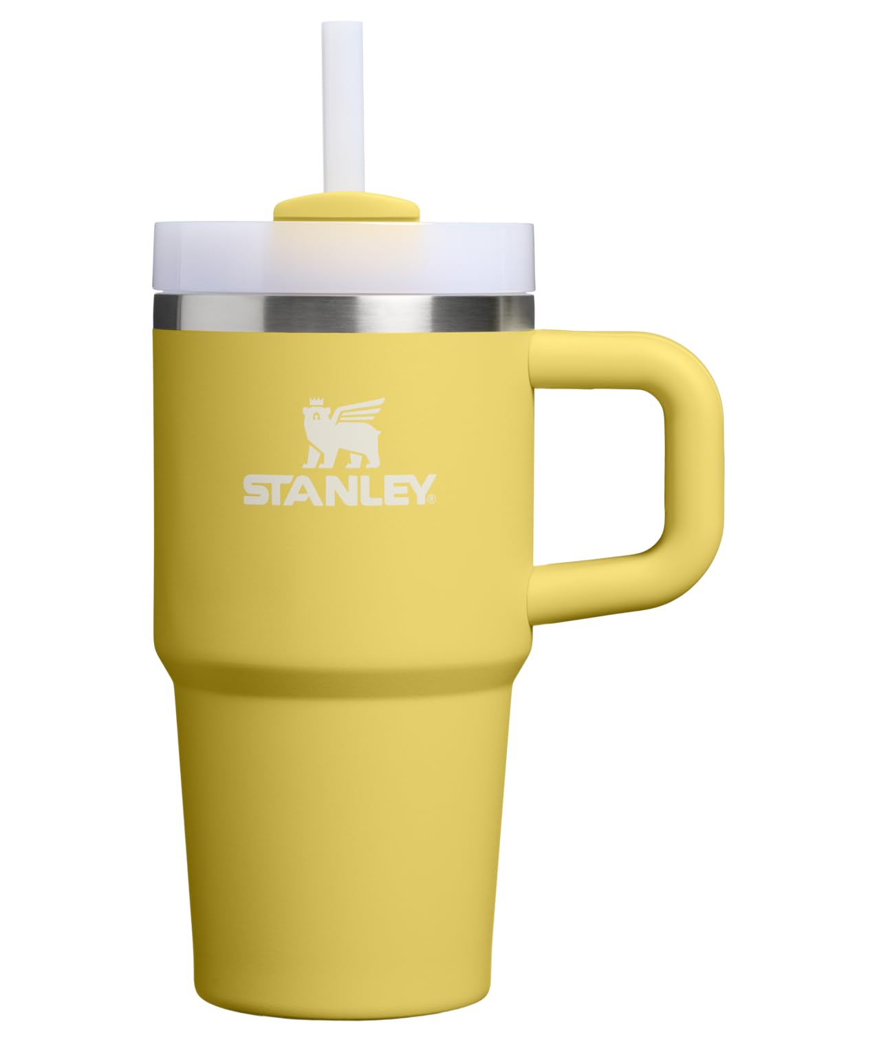 STANLEY Quencher H2.0 Tumbler with Handle and Straw 40 oz | Flowstate 3-Position Lid | Cup Holder Compatible for Travel | Insulated Stainless Steel Cup | BPA-Free | Peony