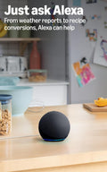 Amazon Echo Dot (newest model) - Vibrant sounding speaker, Designed for Alexa+, Great for bedrooms, dining rooms and offices, Deep Sea Blue