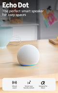 Amazon Echo Dot (newest model) - Vibrant sounding speaker, Designed for Alexa+, Great for bedrooms, dining rooms and offices, Deep Sea Blue