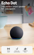 Amazon Echo Dot (newest model) - Vibrant sounding speaker, Designed for Alexa+, Great for bedrooms, dining rooms and offices, Deep Sea Blue