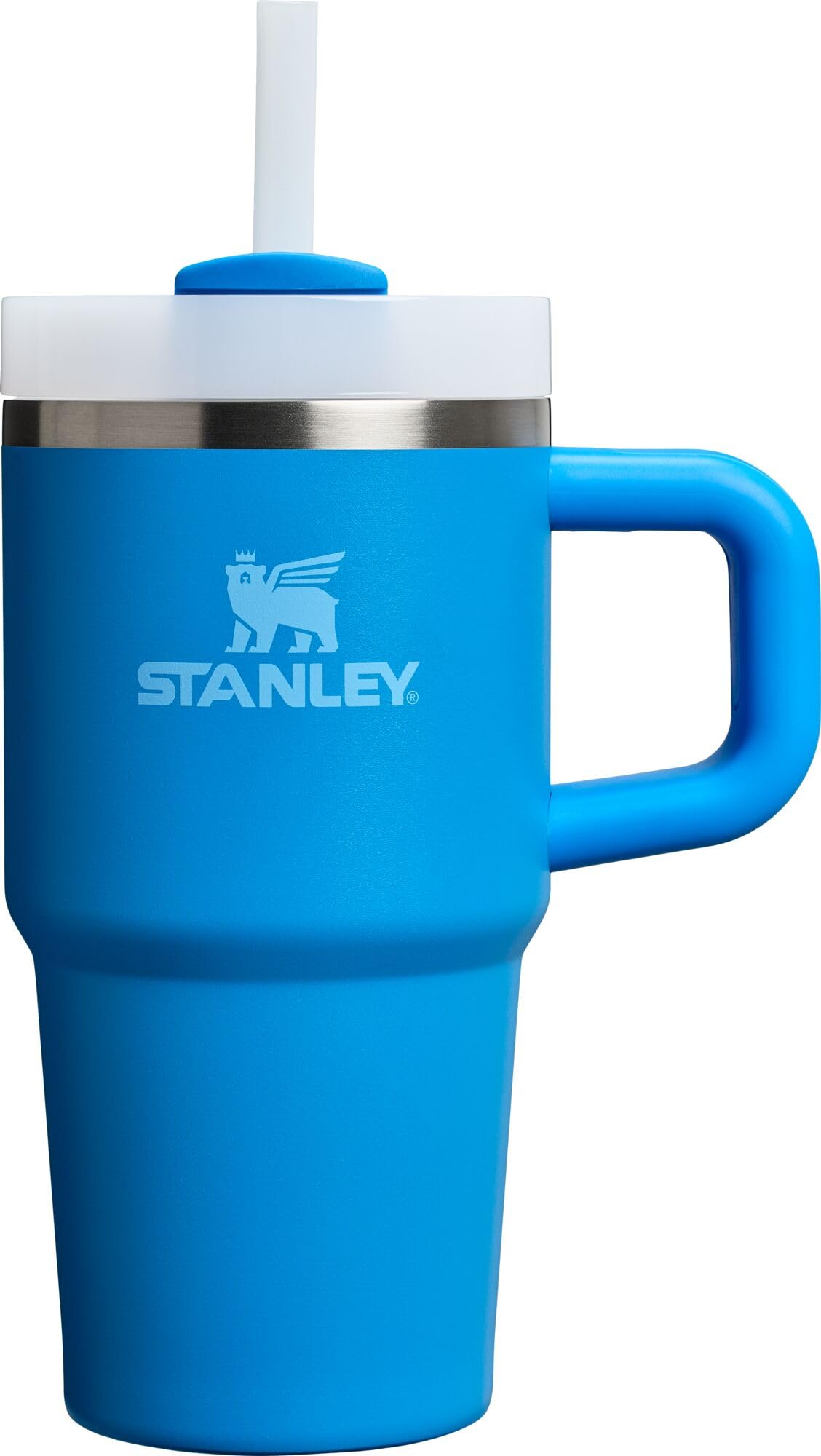 STANLEY Quencher H2.0 Tumbler with Handle and Straw 40 oz | Flowstate 3-Position Lid | Cup Holder Compatible for Travel | Insulated Stainless Steel Cup | BPA-Free | Peony