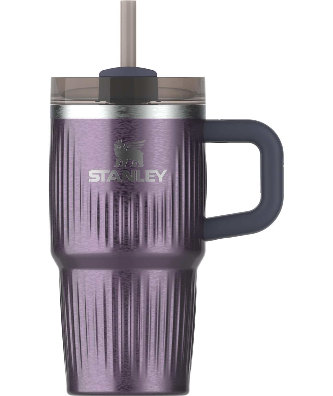 STANLEY Quencher H2.0 Tumbler with Handle and Straw 40 oz | Flowstate 3-Position Lid | Cup Holder Compatible for Travel | Insulated Stainless Steel Cup | BPA-Free | Peony