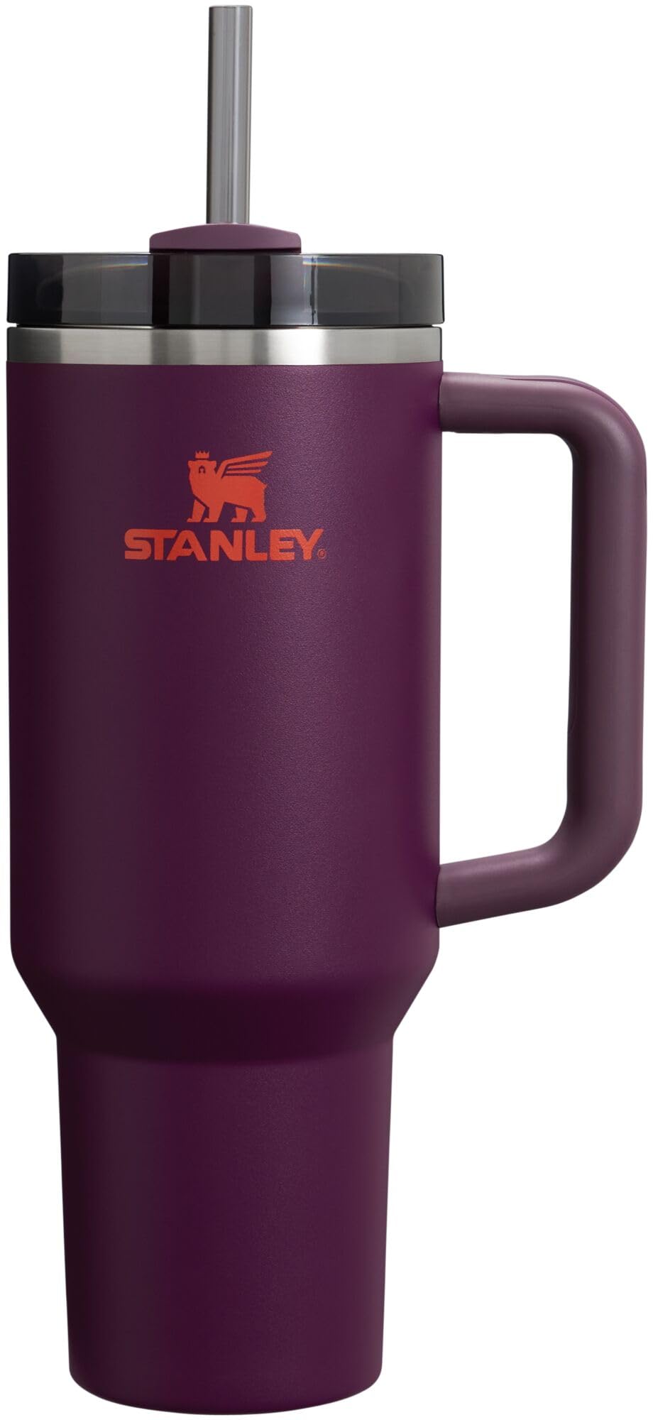 STANLEY Quencher H2.0 Tumbler with Handle and Straw 40 oz | Flowstate 3-Position Lid | Cup Holder Compatible for Travel | Insulated Stainless Steel Cup | BPA-Free | Peony