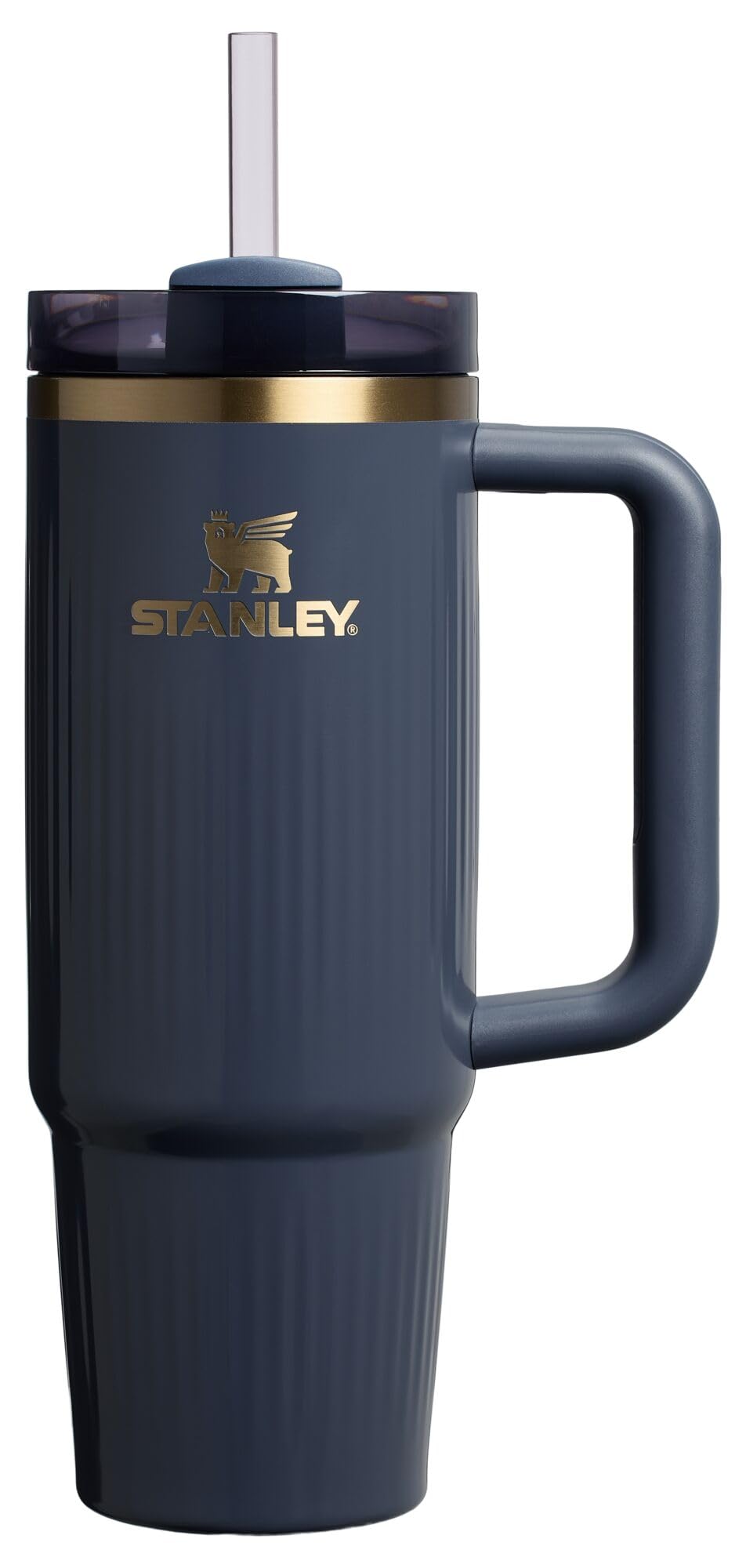 STANLEY Quencher H2.0 Tumbler with Handle and Straw 40 oz | Flowstate 3-Position Lid | Cup Holder Compatible for Travel | Insulated Stainless Steel Cup | BPA-Free | Peony