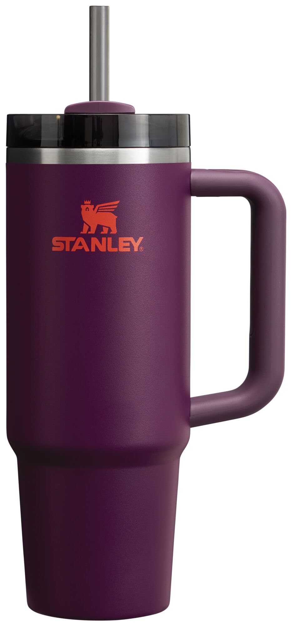 STANLEY Quencher H2.0 Tumbler with Handle and Straw 40 oz | Flowstate 3-Position Lid | Cup Holder Compatible for Travel | Insulated Stainless Steel Cup | BPA-Free | Peony