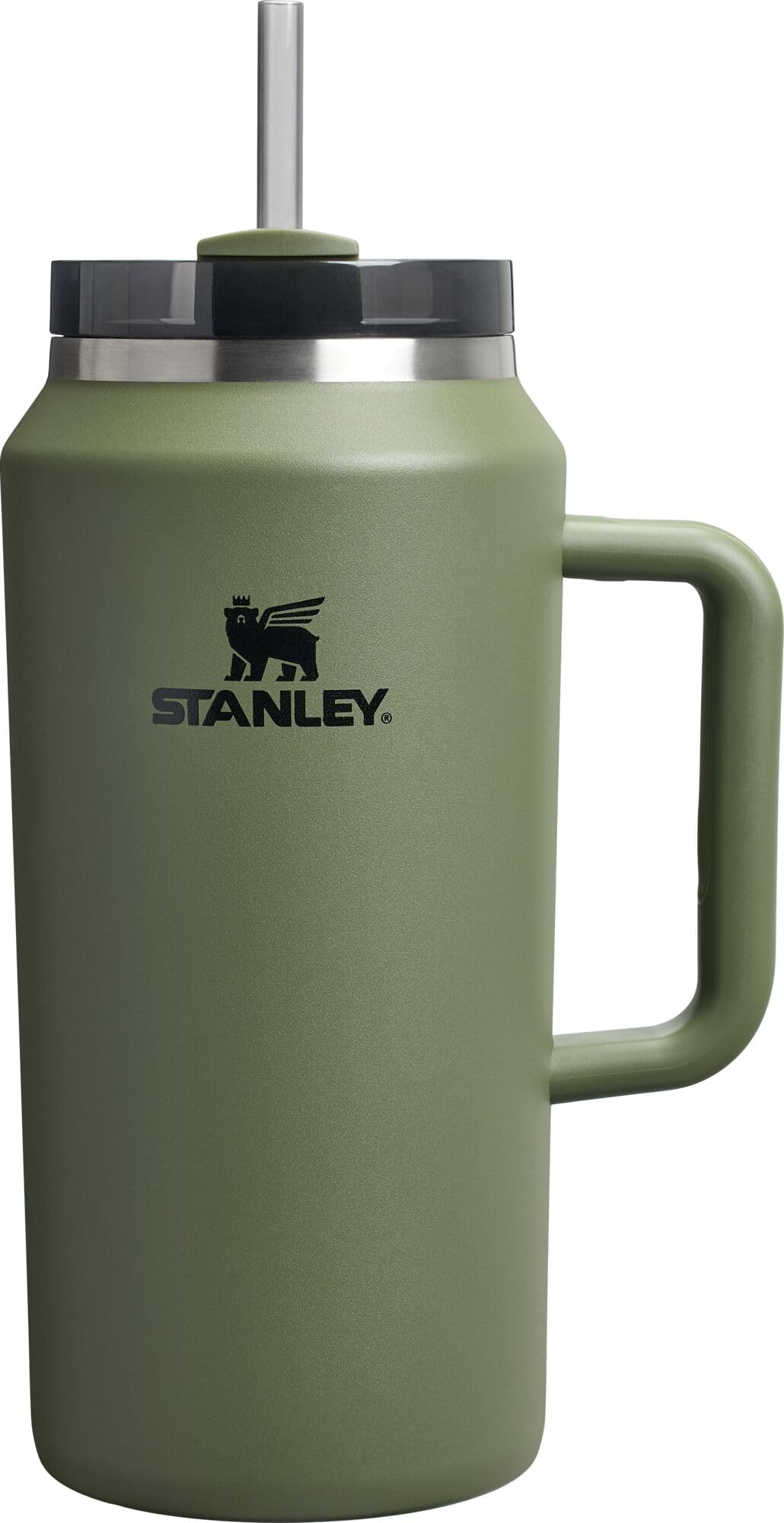 STANLEY Quencher H2.0 Tumbler with Handle and Straw 40 oz | Flowstate 3-Position Lid | Cup Holder Compatible for Travel | Insulated Stainless Steel Cup | BPA-Free | Peony